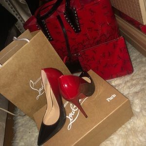 I am selling my shoes and my purse brand new